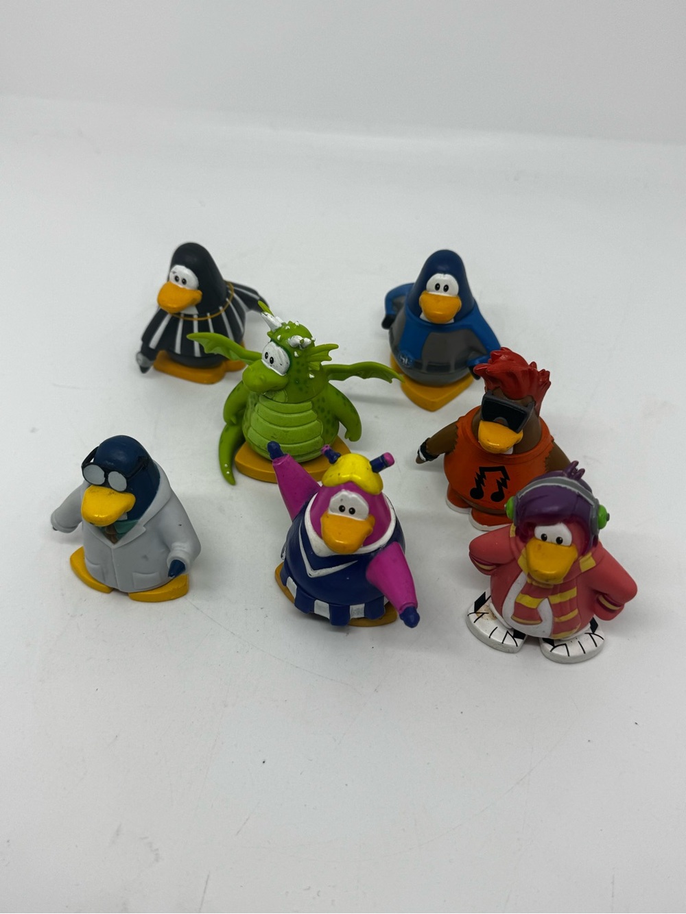 Club Penguin Collectible Penguin Figures - Multicolor Set